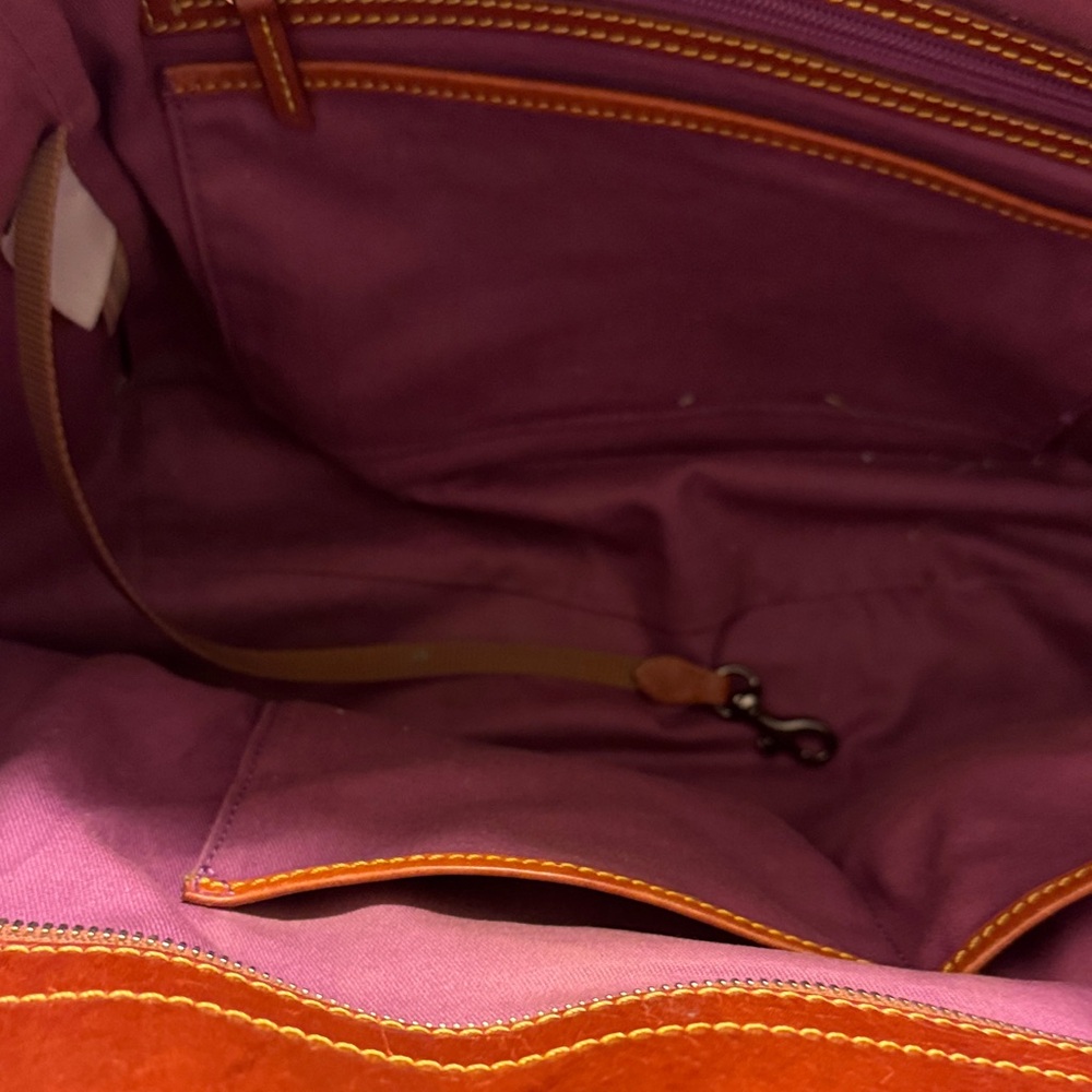 Disney’s Beauty and the Beast Stained Glass Shopper Tote by Dooney & Bourke - Picture 10 of 16